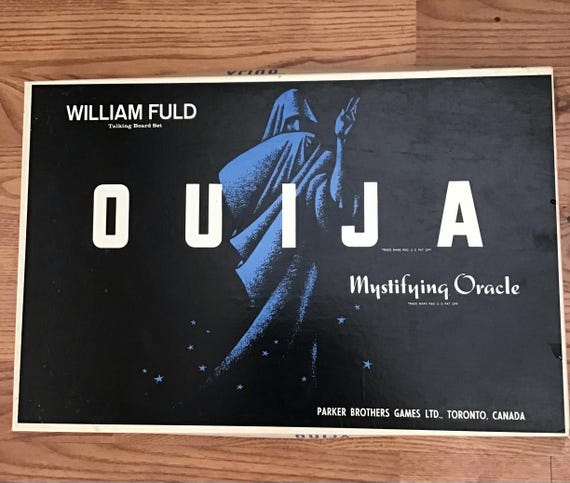 Vintage 1970s Ouija Board, William Fuld Mystifying Oracle, Parker