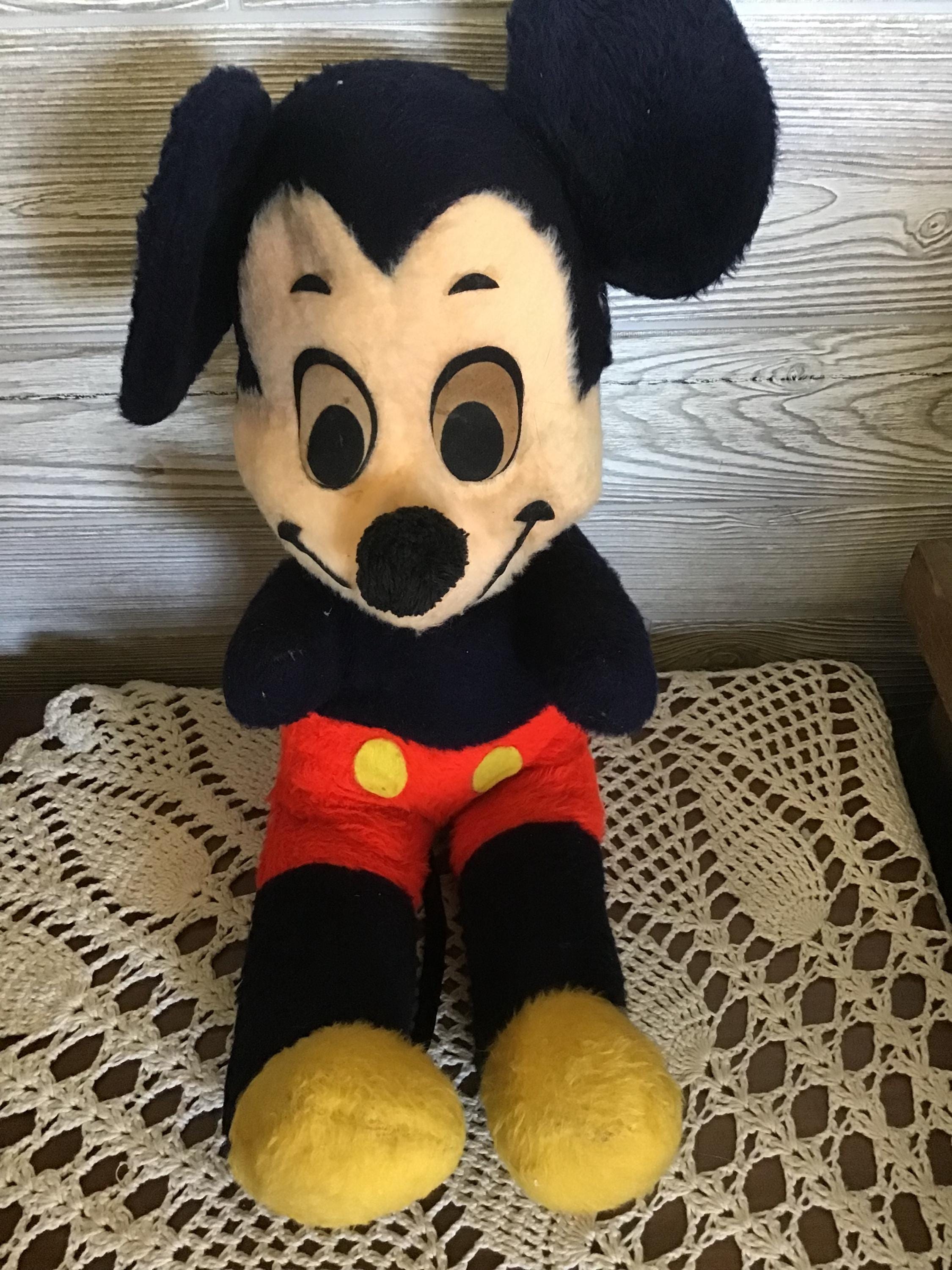 ヴィンテージ￼カリフォルニアぬいぐるみミッキーマウス ディズニー ミッキーマウス ぬいぐるみ 26cm カリフォルニア