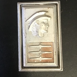1963 Mercury Roof Pillar Emblem, Comet,Vintage car parts,Automobile memorabilia