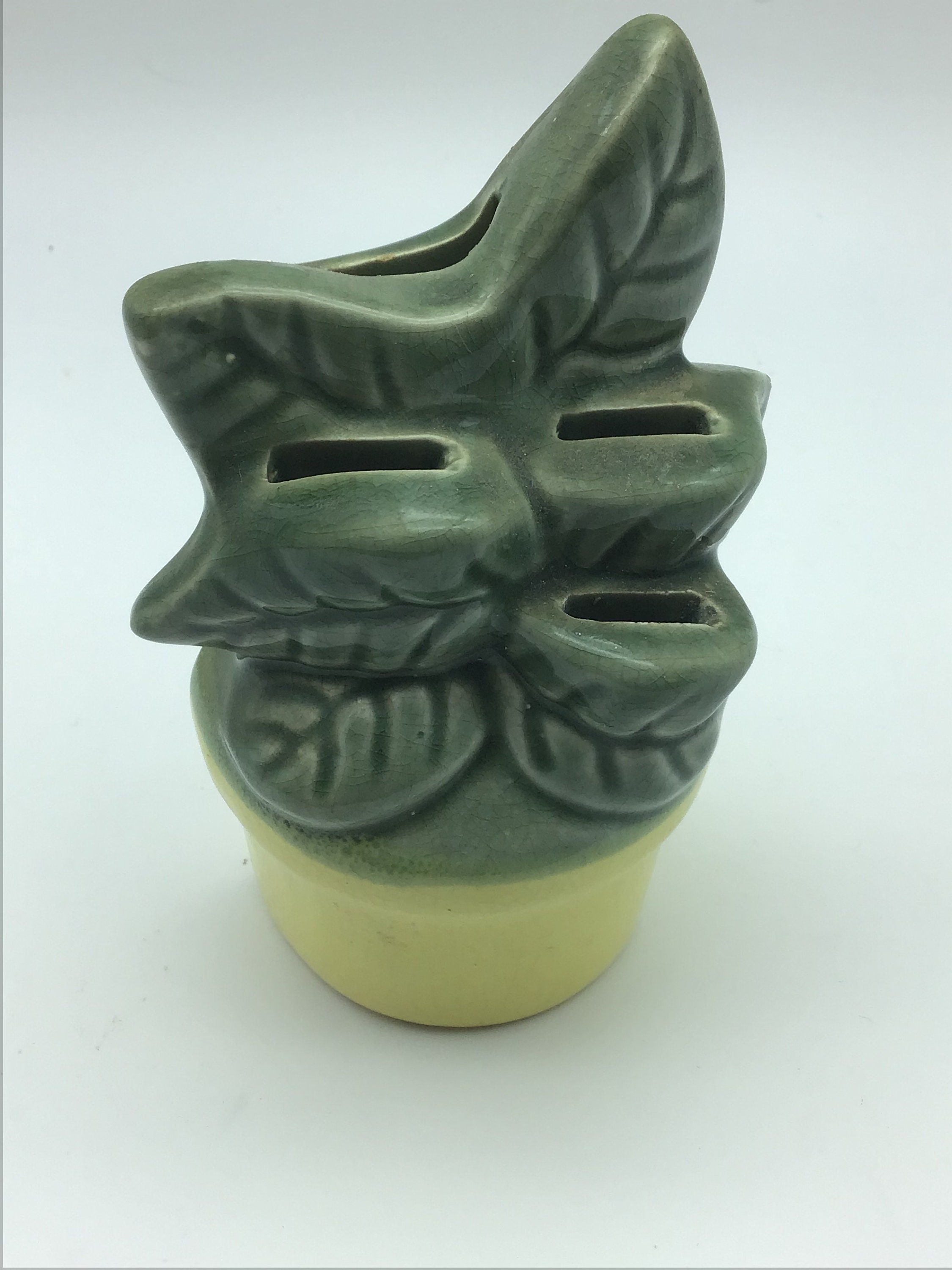 Vintage Measuring Spoon Holder,ceramic Flower Pot With Spoons, Etsy