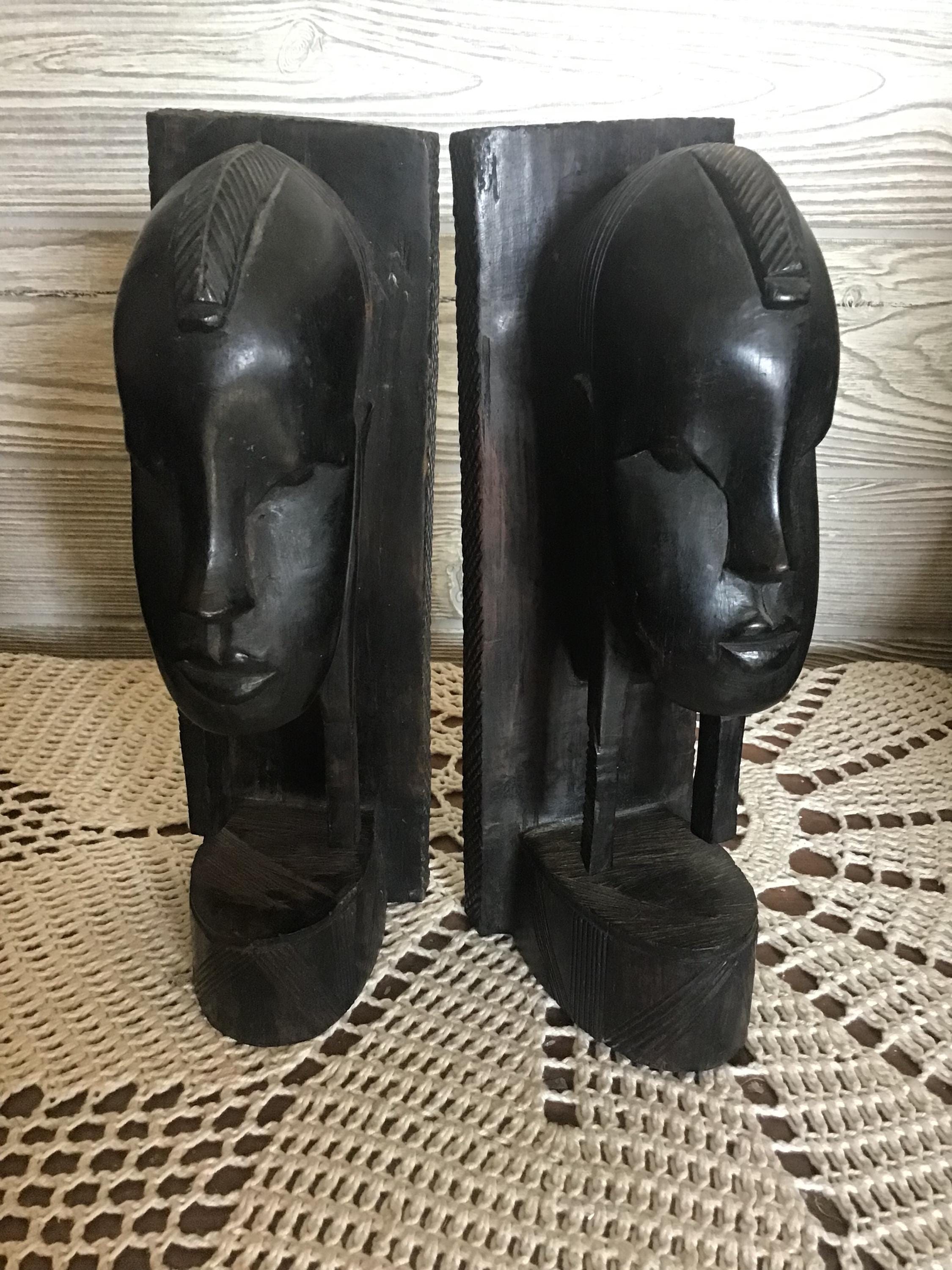 アフリカンアート 木製彫刻 1960年代ケニアで購入 アフリカンアート
