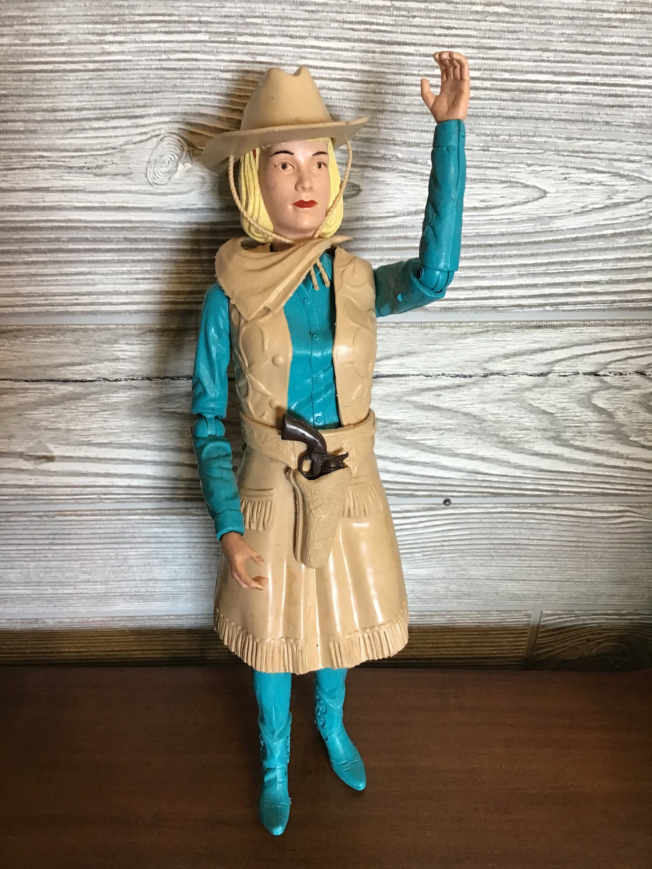 Vintage Marx Jane West/johnny West1960s Action Figure - Etsy
