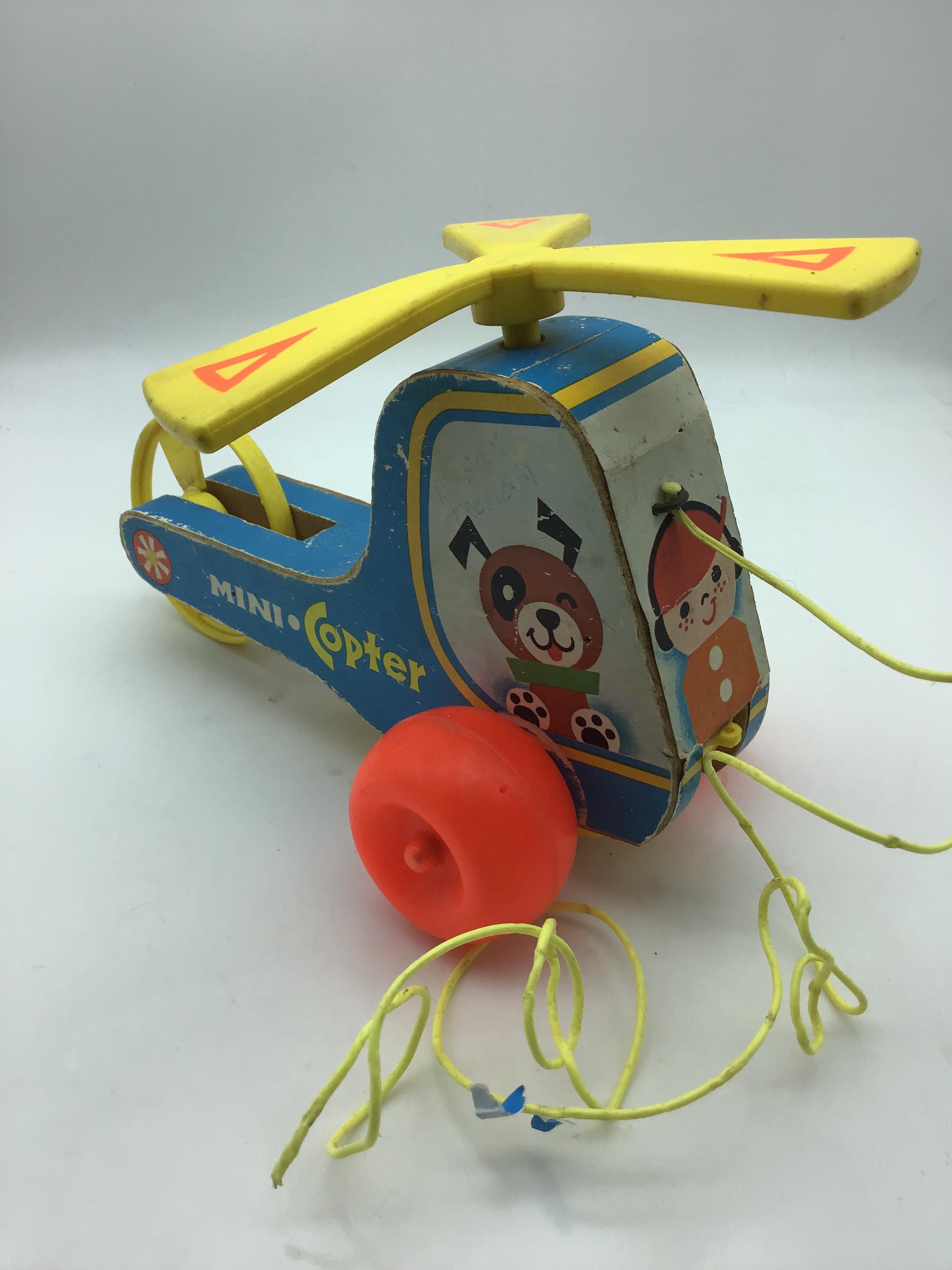 Vintage Fisher Price Pull Toys,#736 Humpty Dumpty,#444queen Buzzy