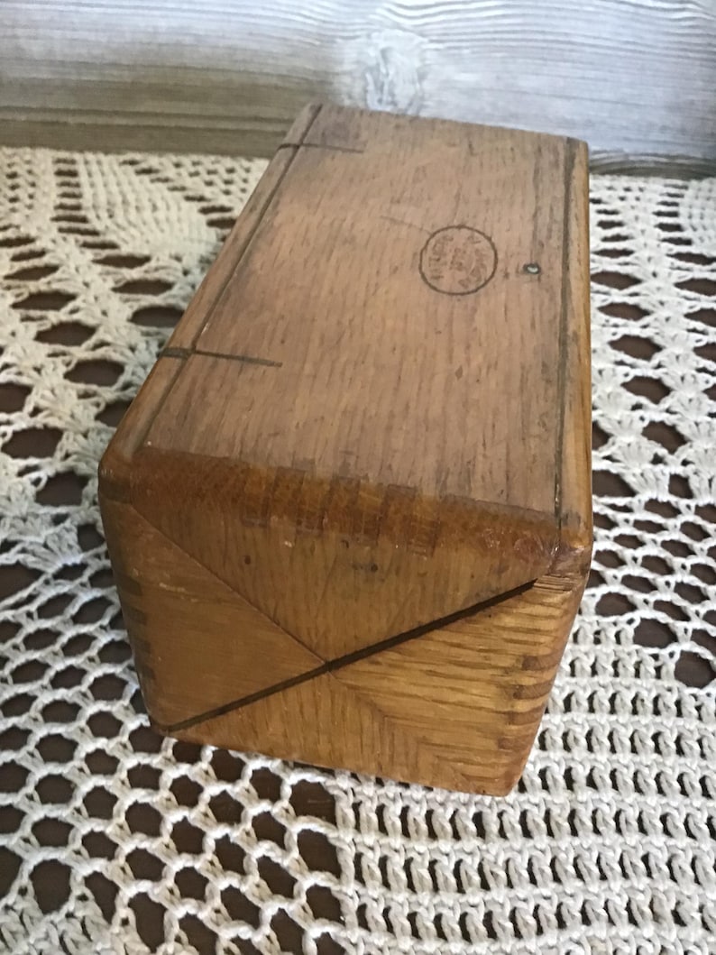 Antique Singer Sewing Machine Wooden Puzzle Box image 8