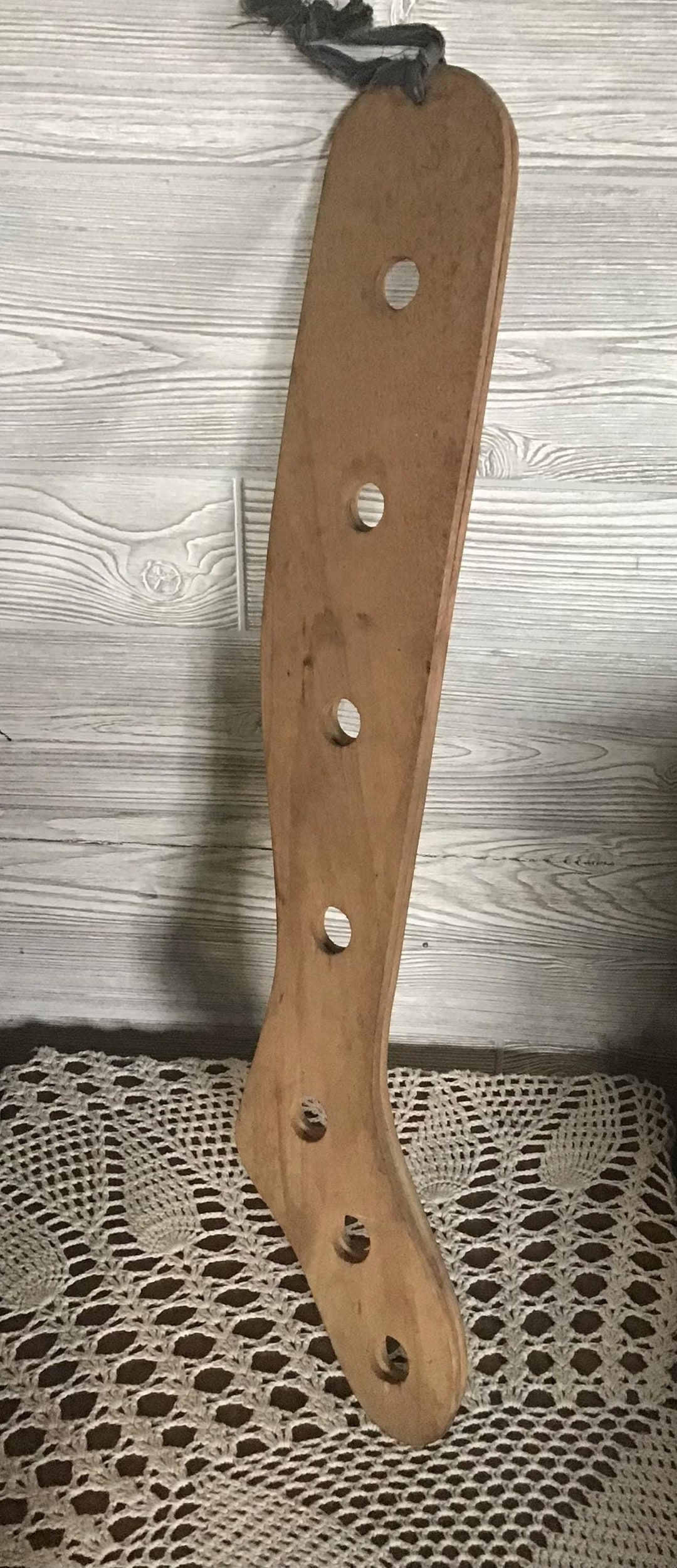 Childs paper christmas sock