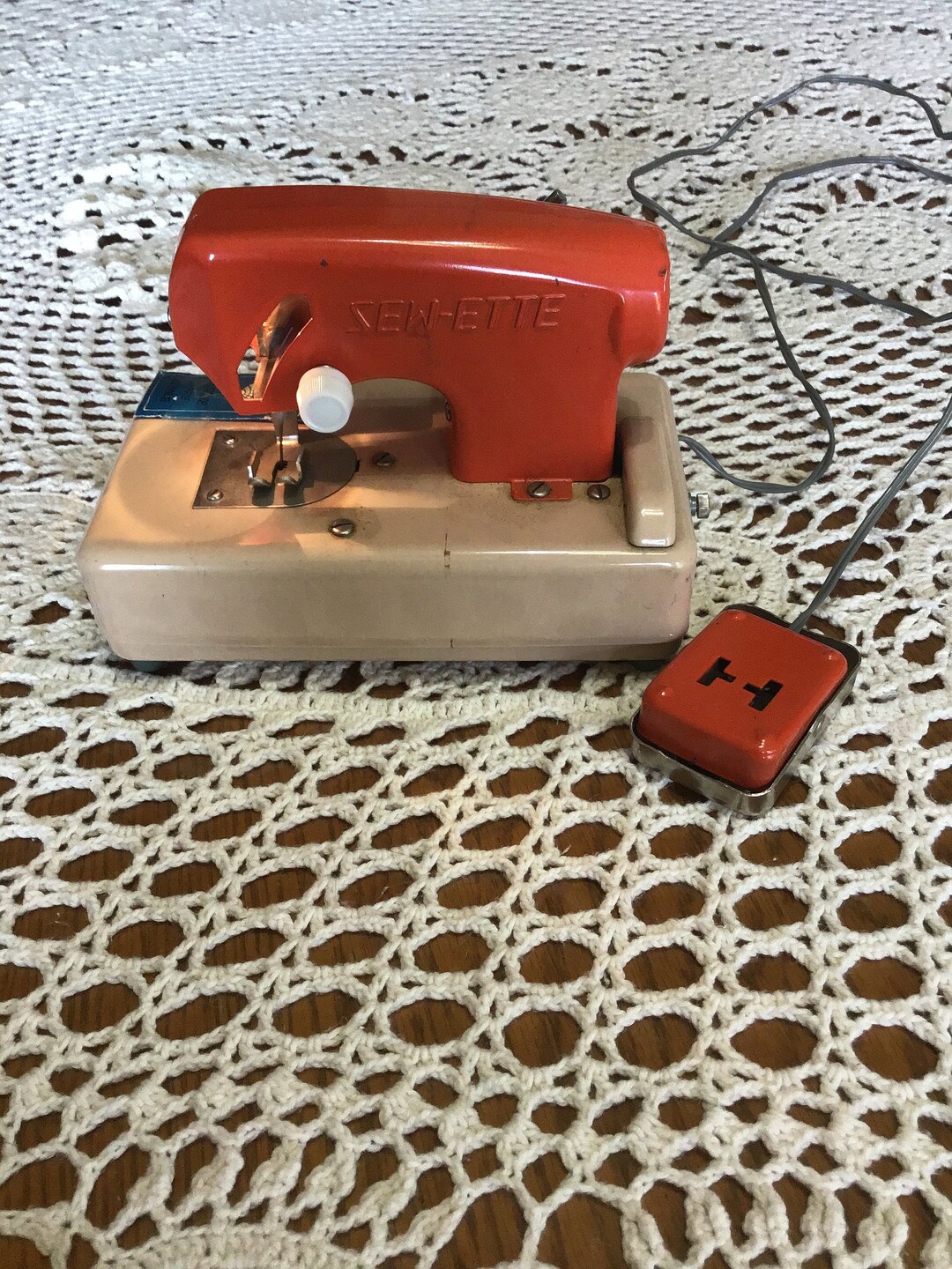 1960s SEWETTE Toy Sewing Machine, Pretend Play, Etsy