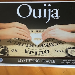 Gioco da tavolo Ouija vintage, gioco Mystifying Oracle, gioco di predizione del futuro, Hasbro Gaming