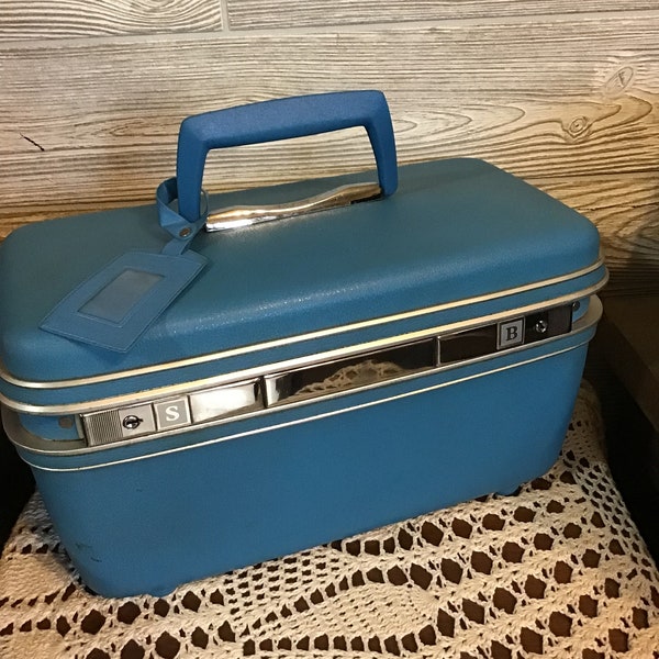 Vintage Train Case Etsy