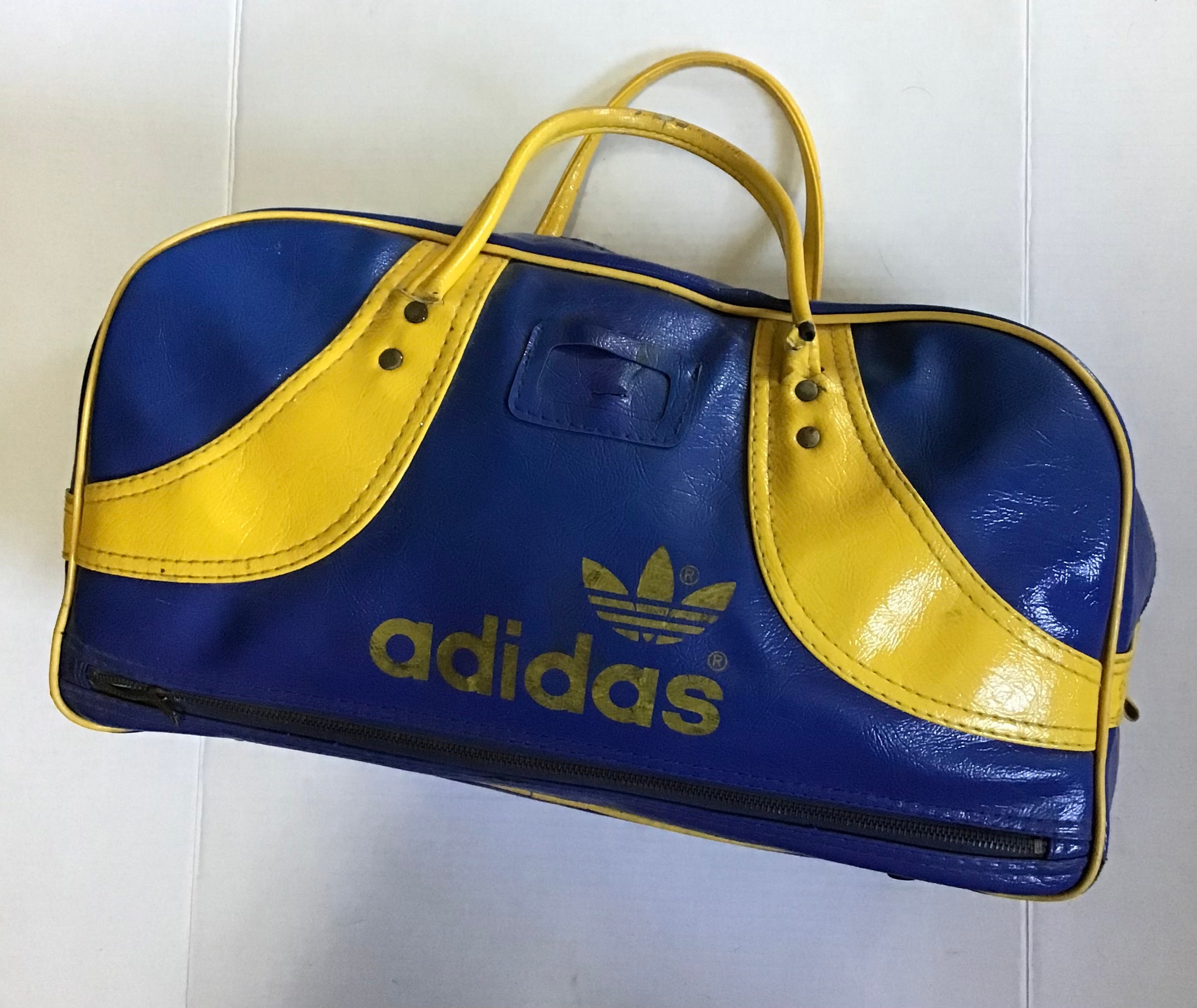 Vintage Gym Barrel Bags - Navy