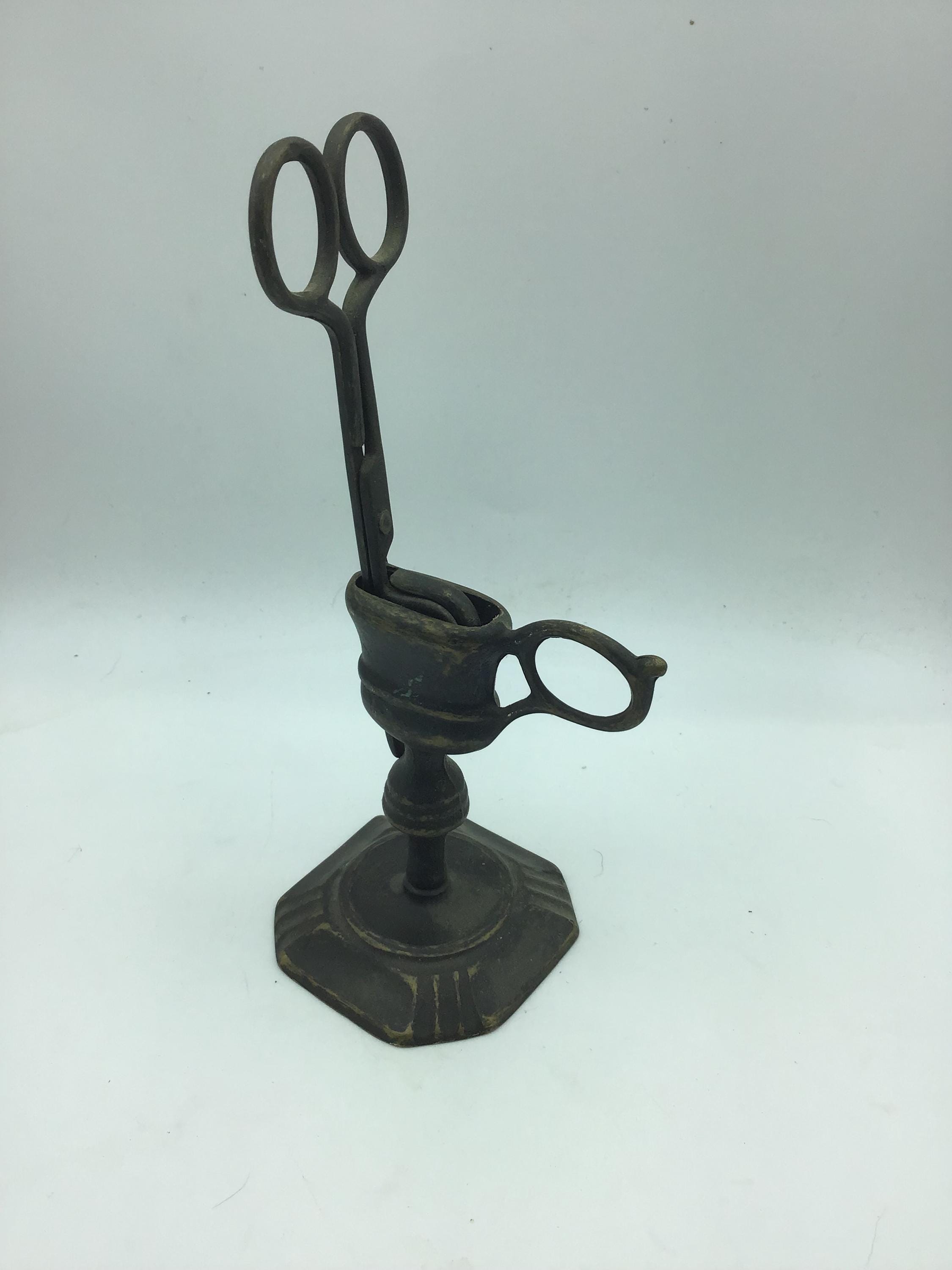 ヴィンテージ真鍮キャンドルスナッファー（スタンド付き）/イタリア製