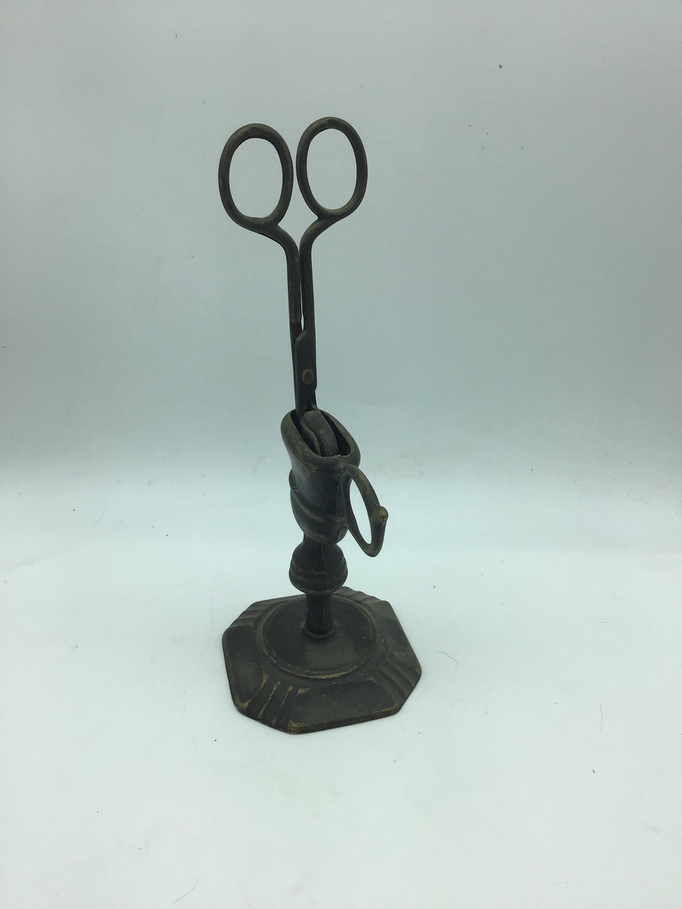 ヴィンテージ真鍮キャンドルスナッファー（スタンド付き）/イタリア製