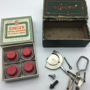 Vintage Singer Automatischer ZickZack Aufsatz, Nr.161008, Singer Nähmaschinenaufsatz