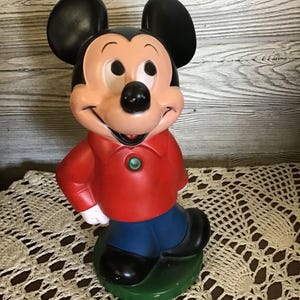 Vintage Mickey Mouse bank,60’s-70’s Walt Disney