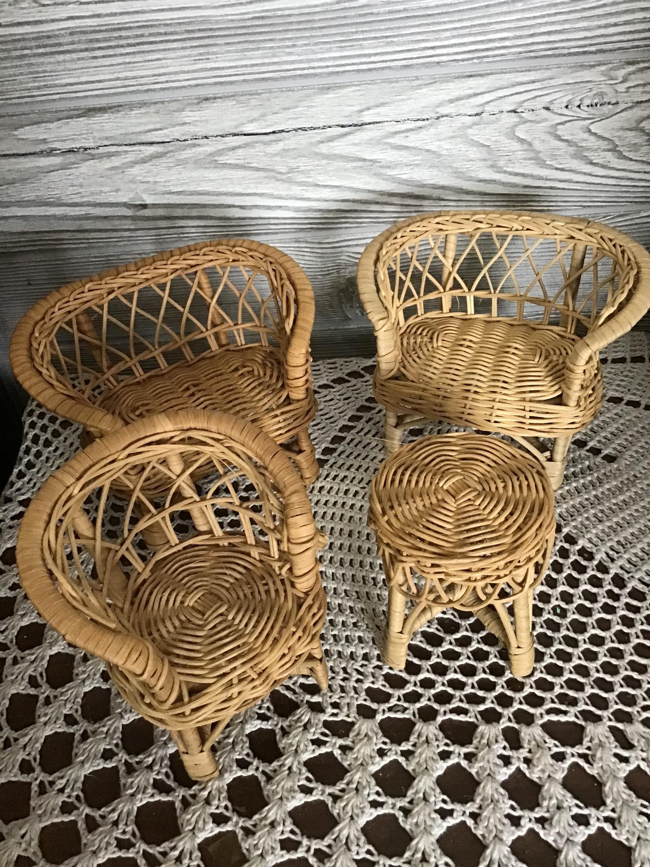Vintage Rattan Furniture - Etsy Canada