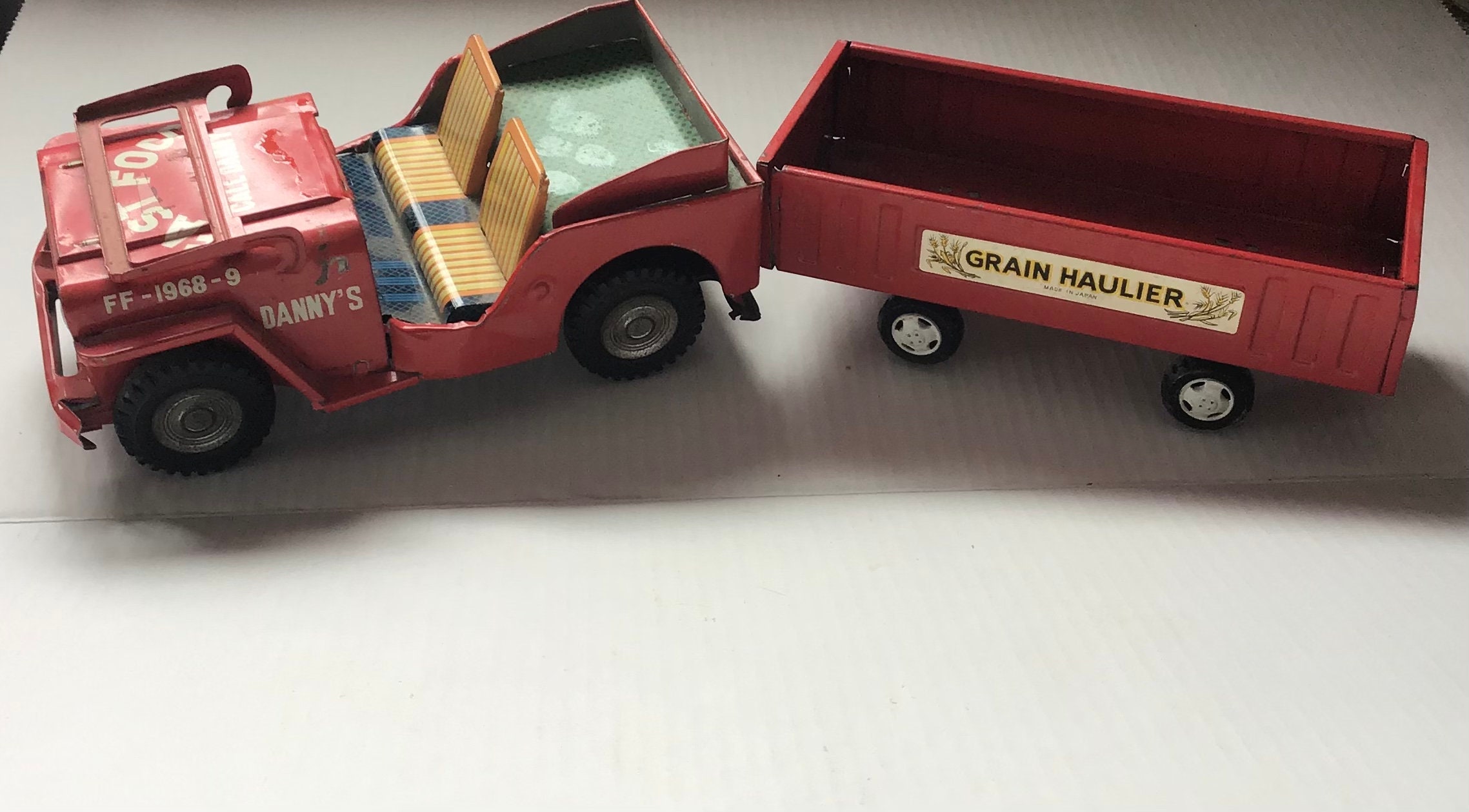 Japan Tin Toy Jeep - Etsy