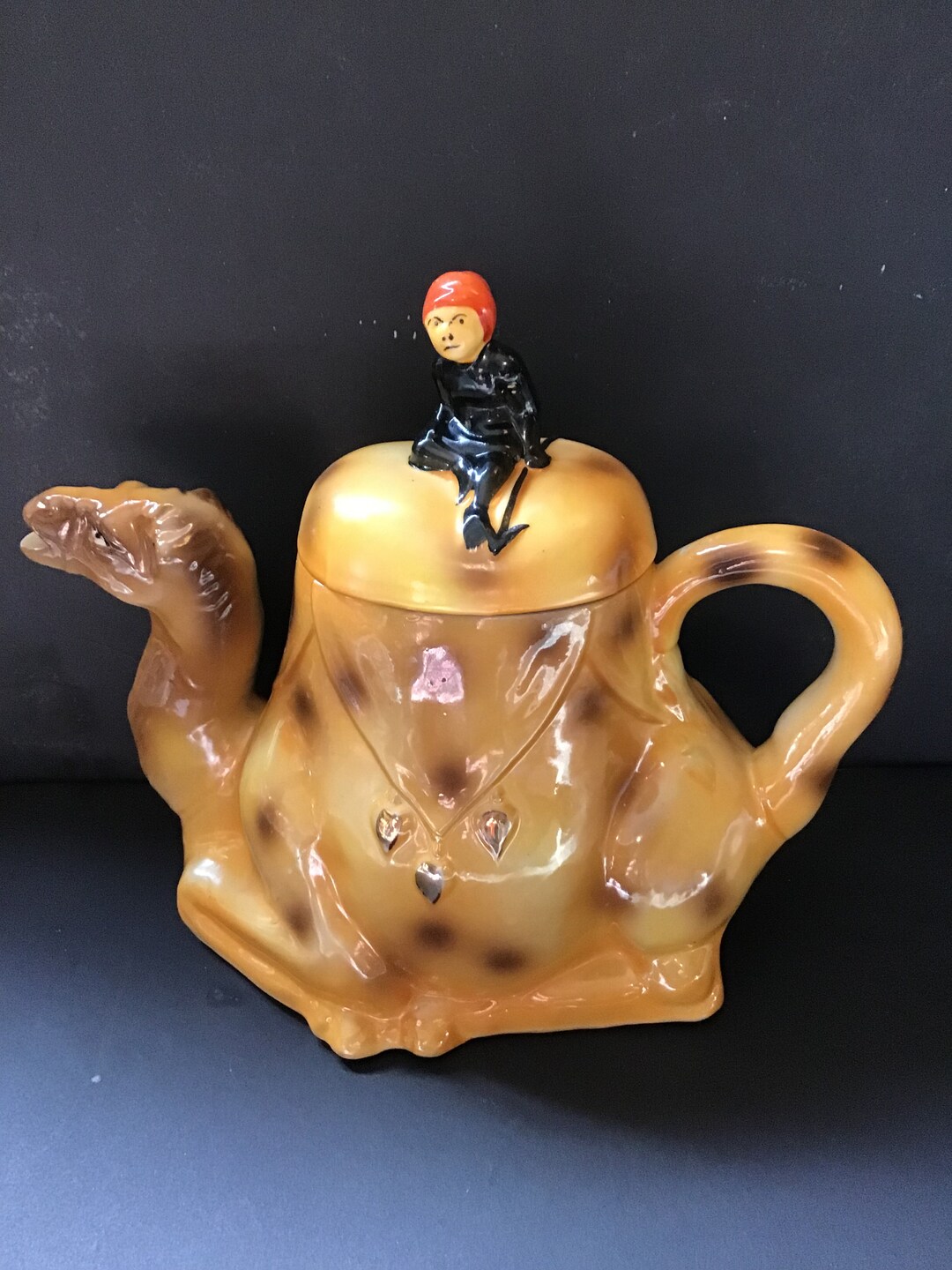 Antique Camel Tea Pot Rare Made in Japan Etsy