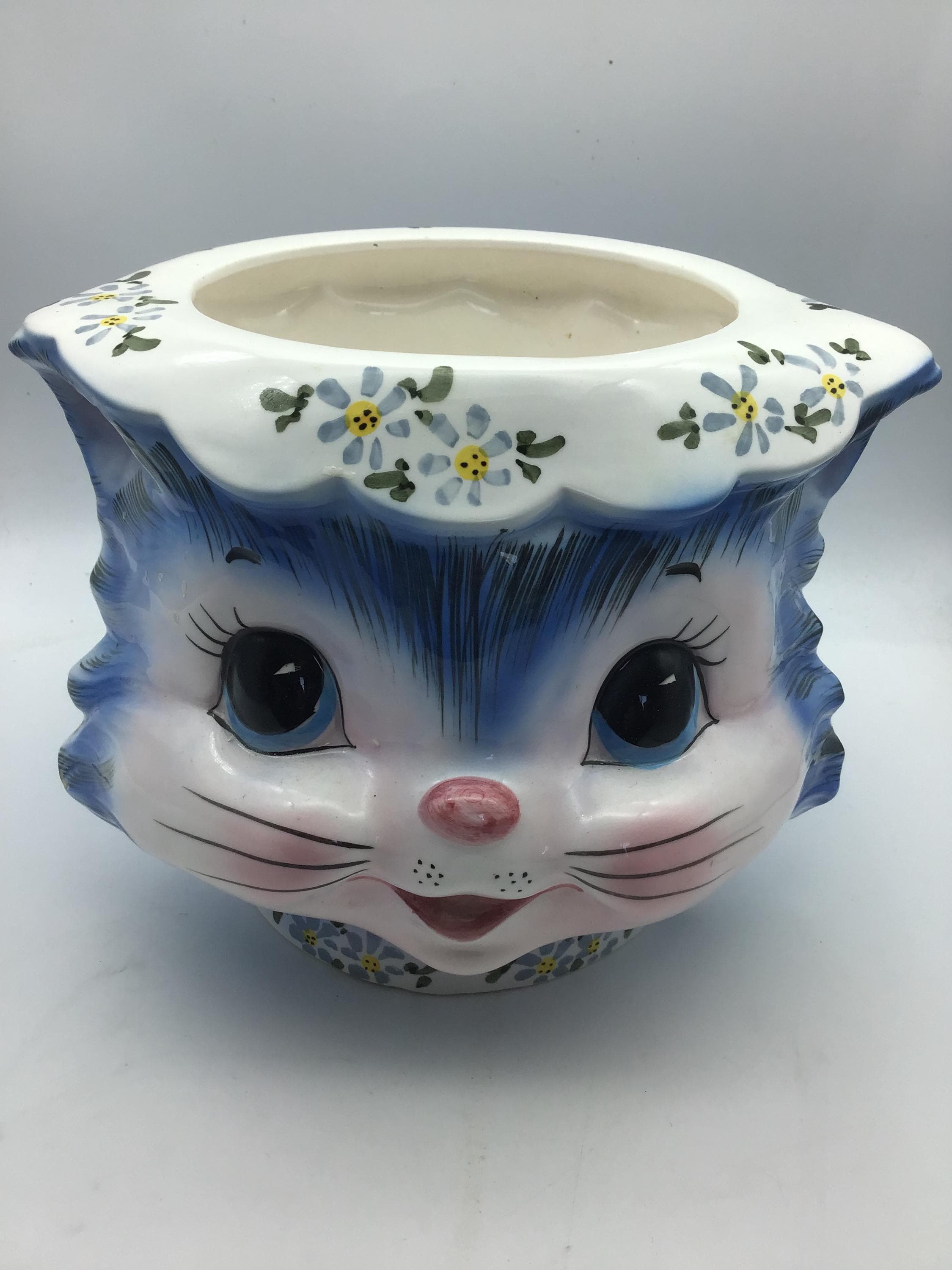 Lefton Miss Priss Cookie Jar, # 1502 Esd-1950's Kitsch, Made in