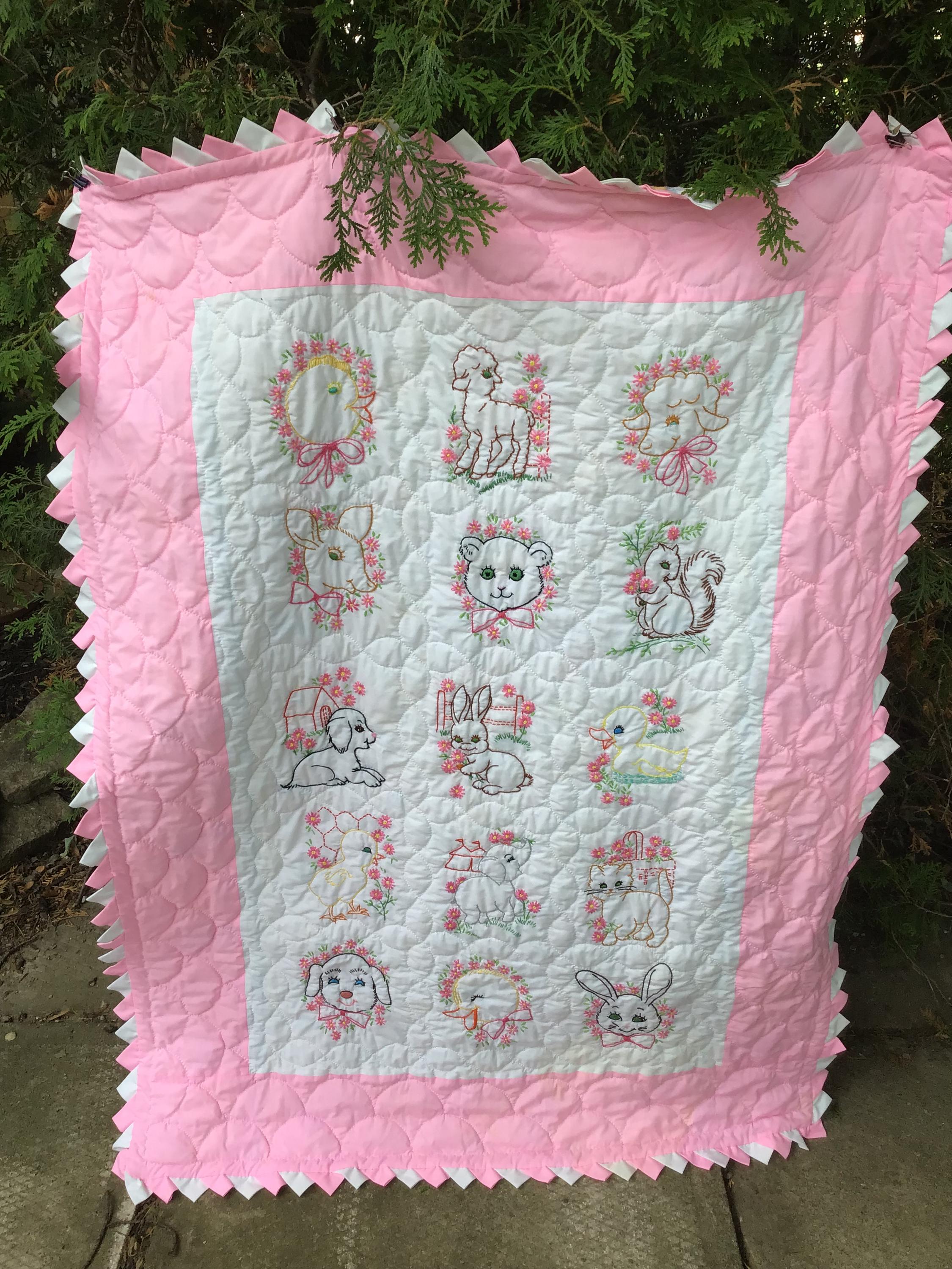 ベビー用ブランケット - ビンテージ - Etsy 日本
