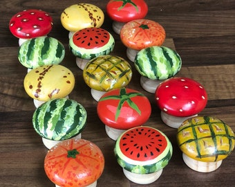 Fun Fruit Door Drawer Knobs