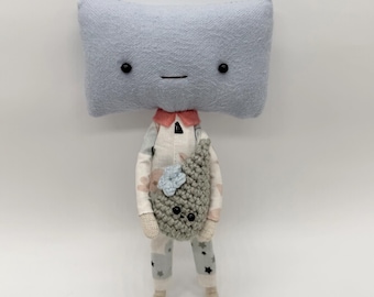 Pillow Kid Art Doll