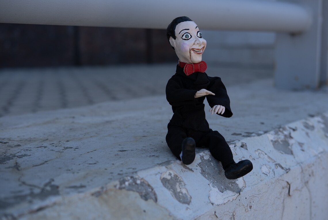 Billy is a handmade doll from the horror film Dead Silence Etsy