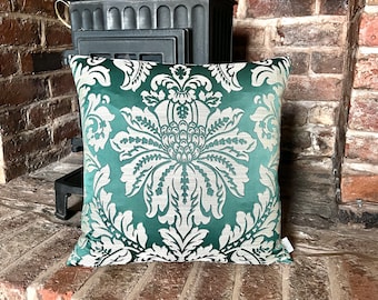 The HomeCentric Verde Salvia 40x40 cm Velluto Fodere per cuscini da