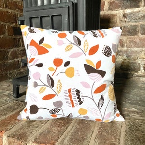 999. Handmade Flori Floral Linen/Cotton Cushion Cover. various sizes