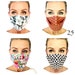 FACE MASK with Filter Pocket & Nose Wire, Fast UK Delivery, Washable, 100% Double Layer Cotton, Handmade, Snug Fit 