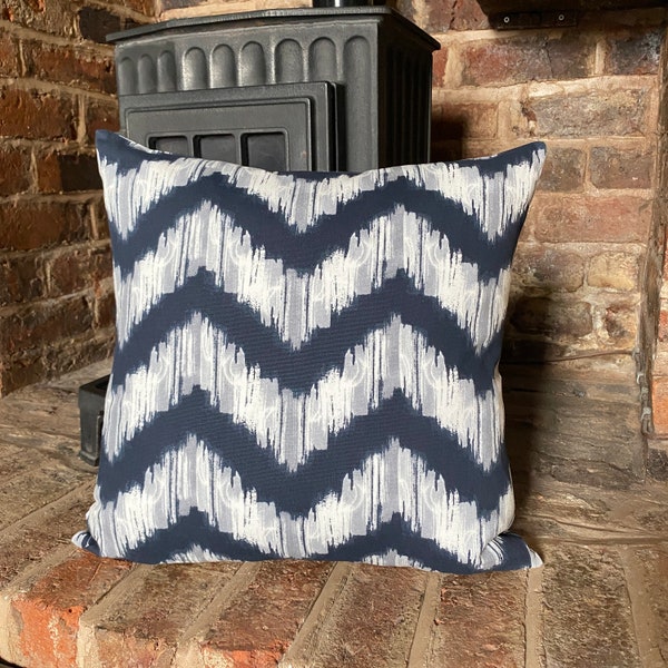 Zig Zag Cushion Etsy UK