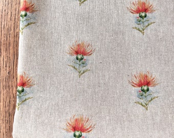 1581. Tecido com aparência de linho HIGHLAND THISTLE, 140 cm de largura, preço por 1/2 m