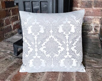 large damask cushions