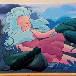 Head In The Clouds print