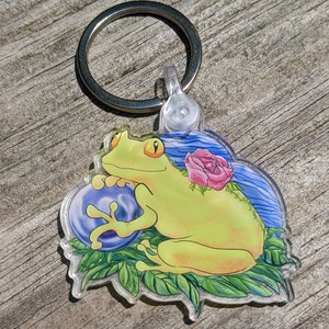Frog keychain
