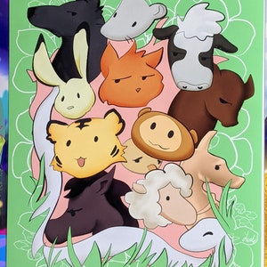 Fruits Basket group print