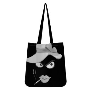 Noir Femme Sac cabas en toile Fatale pour femmes