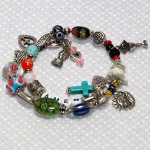 Beautiful &#39;Lord&#39;s Prayer&#39; Bracelet