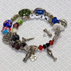 Beautiful &#39;Lord&#39;s Prayer&#39; Bracelet