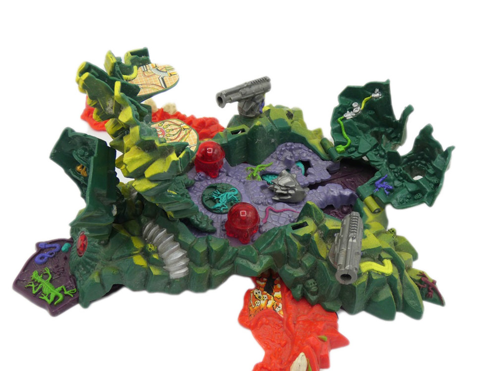 1993 Mighty Max Dragon Island Toy Playset Etsy
