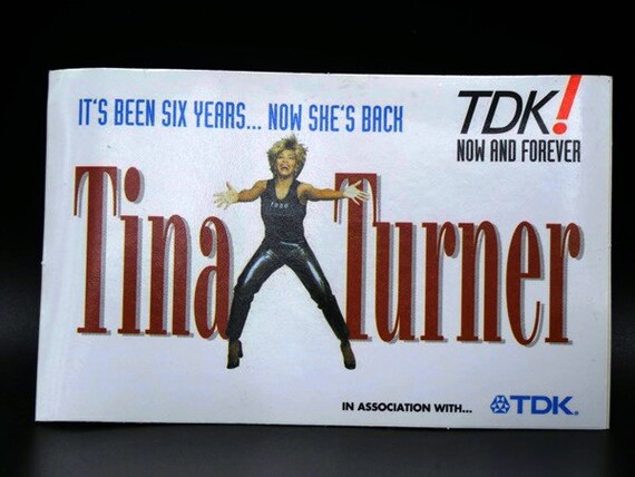 Tina Turner Sticker European Tour 1996 - Tina Turn
