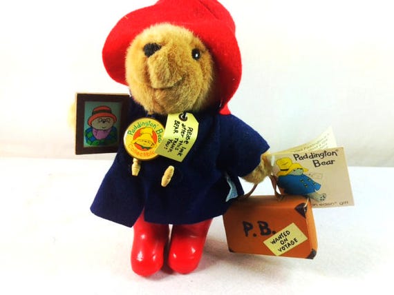 paddington bear stuffed animal
