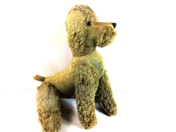 brown poodle stuffed animal