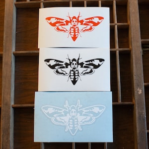 Death's-head Hawkmoth Decal - Silence of the Lambs moth -