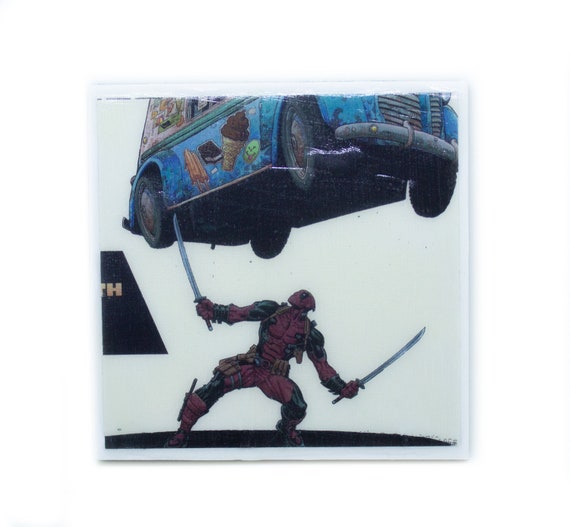 Deadpool Food Truck Drop Coaster