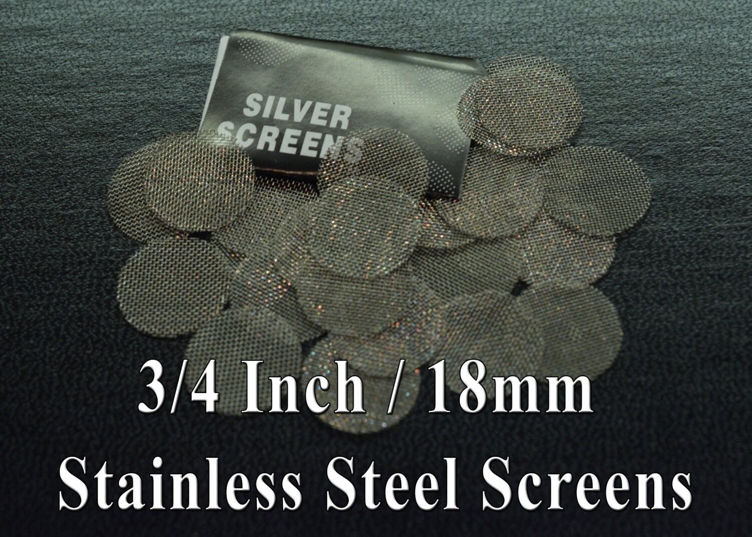 100 Count 3/4" .75" 19mm Pipe Screens STAINLESS STEEL BEST Choice 