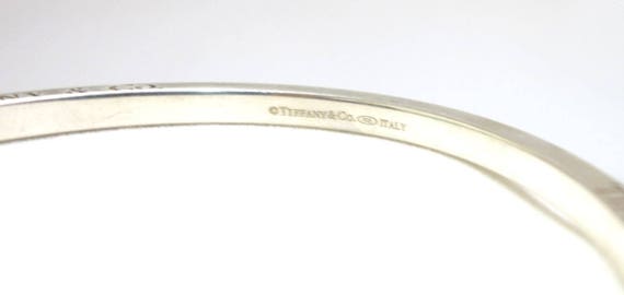 tiffany & co enamel sterling vintage bracelet rar… - image 10