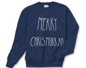 Chrismukkah sweatshirt, Merry Chrismukkah gift, Hanukkah and Christmas shirt, Interfaith Holiday Shirt, Chanukah tshirt, Chrismukkah baby