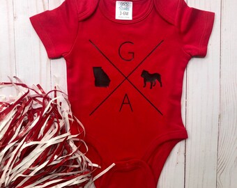 Georgia Bulldogs Onesie