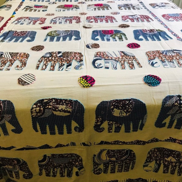 Elephant Bed Cover Etsy