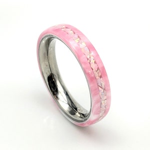 4mm Apple Blossom DiamondCast Opal Ring