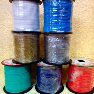 Plastic Craft Lace Lanyard Gimp String Bulk 100 Yard Roll 